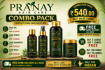 PLP Pranay Hair Care Combo Pack – 4 Step Complete Hair Care Solution - Image 3
