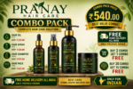 PLP Pranay Hair Care Combo Pack – 4 Step Complete Hair Care Solution - Image 4